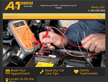 Tablet Screenshot of antmotors.com